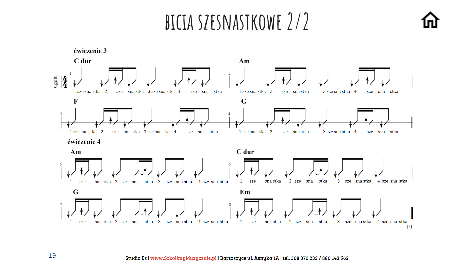 Bicia szesnastkowe 2/2