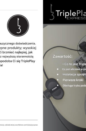 Instrukcja obsługi TriplePlay Express PL